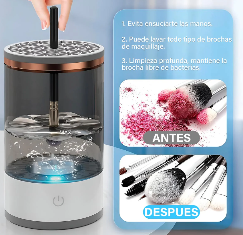 Miniatura 3 de Limpia brochas electrico brush cleaner